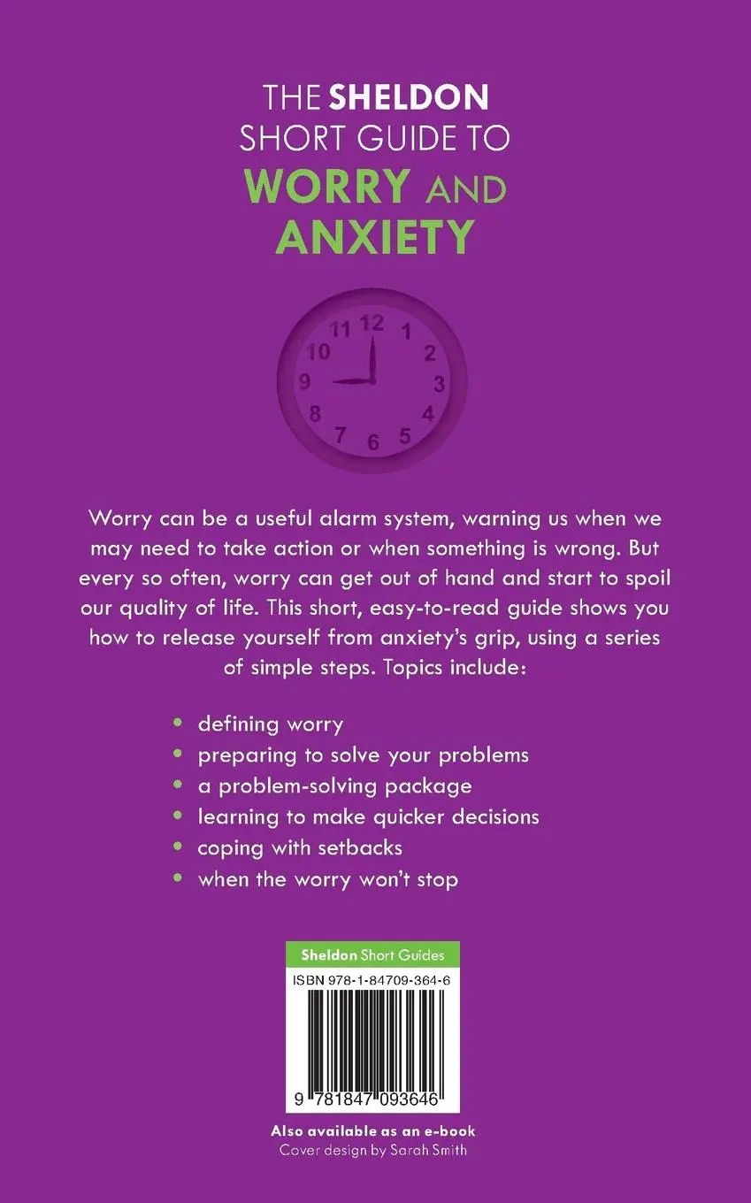 Rückseite: 9781847093646 | Sheldon Short Guide to Worry and Anxiety | Frank Tallis | Taschenbuch