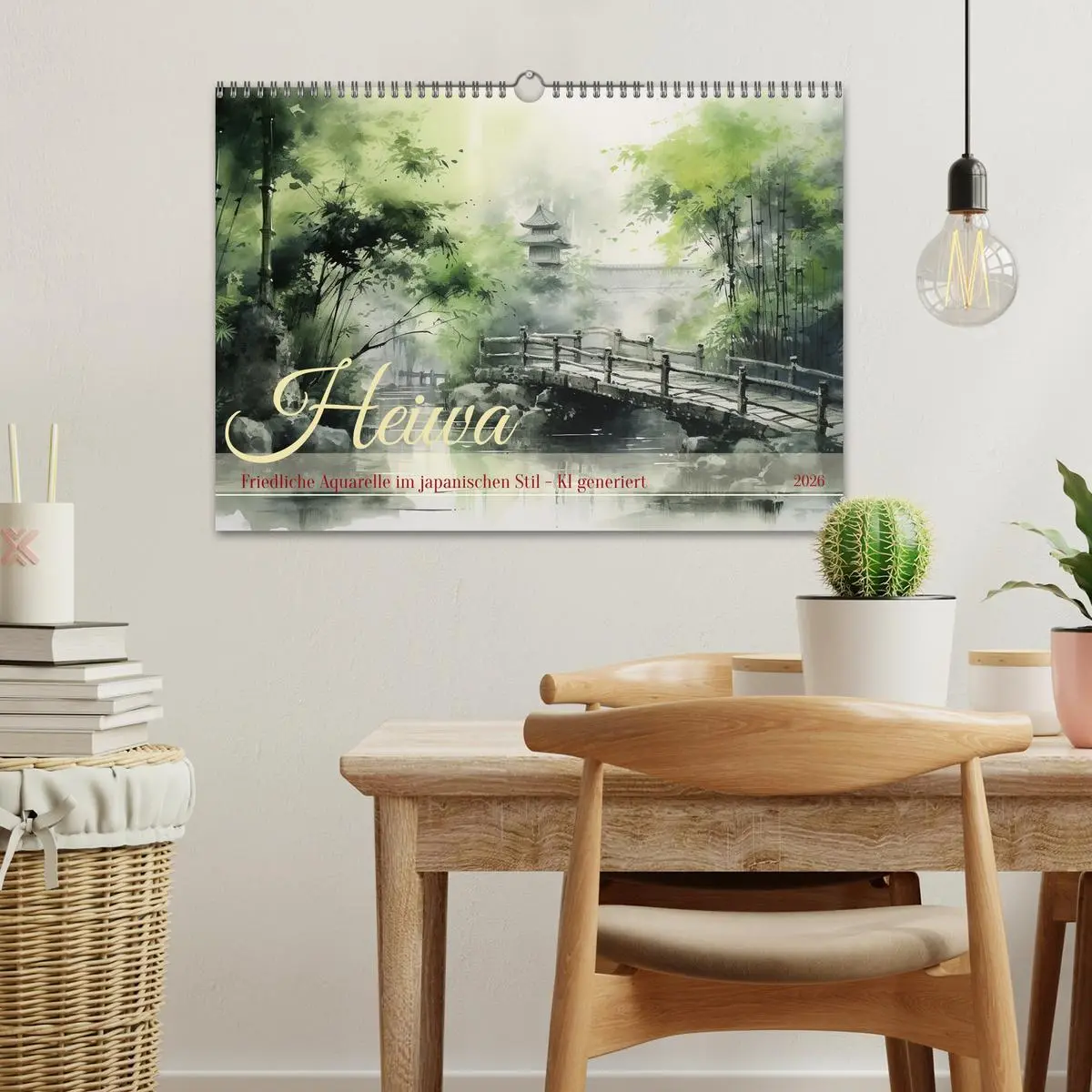 Bild: 9783457283646 | Heiwa - Friedliche Aquarelle im japanischen Stil (Wandkalender 2026...