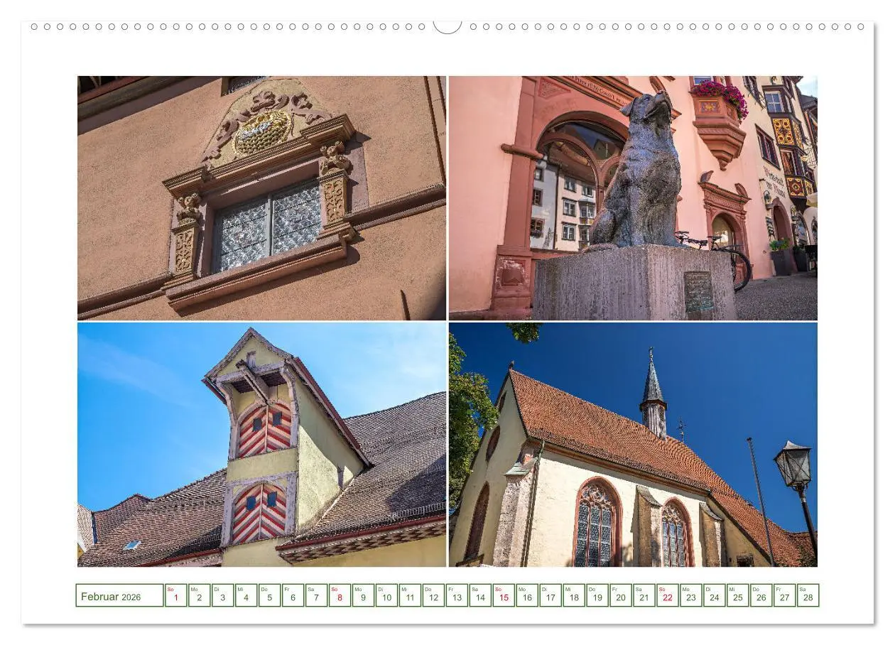 Bild: 9783457353646 | Ein Stadtportrait von Rottweil (Wandkalender 2026 DIN A2 quer),...