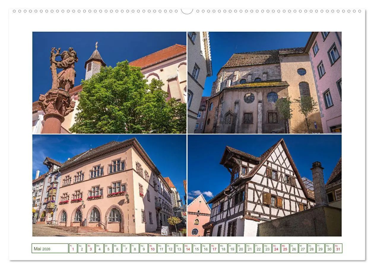Bild: 9783457353646 | Ein Stadtportrait von Rottweil (Wandkalender 2026 DIN A2 quer),...