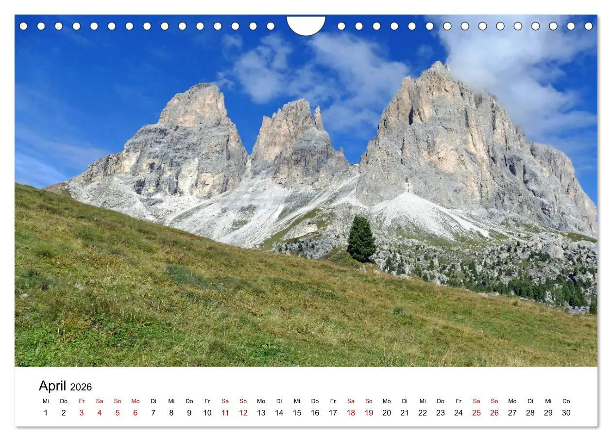 Bild: 9783457733646 | Wunderschöne Landschaften in den Alpen (Wandkalender 2026 DIN A4...