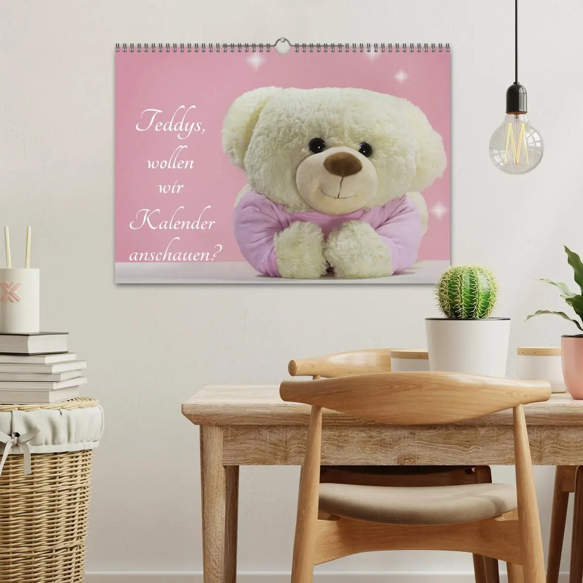 Bild: 9783457973646 | Teddys, wollen wir Kalender anschauen? (Wandkalender 2026 DIN A3...