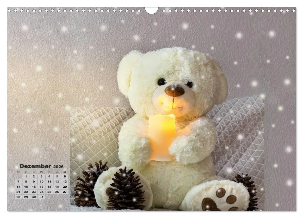 Bild: 9783457973646 | Teddys, wollen wir Kalender anschauen? (Wandkalender 2026 DIN A3...