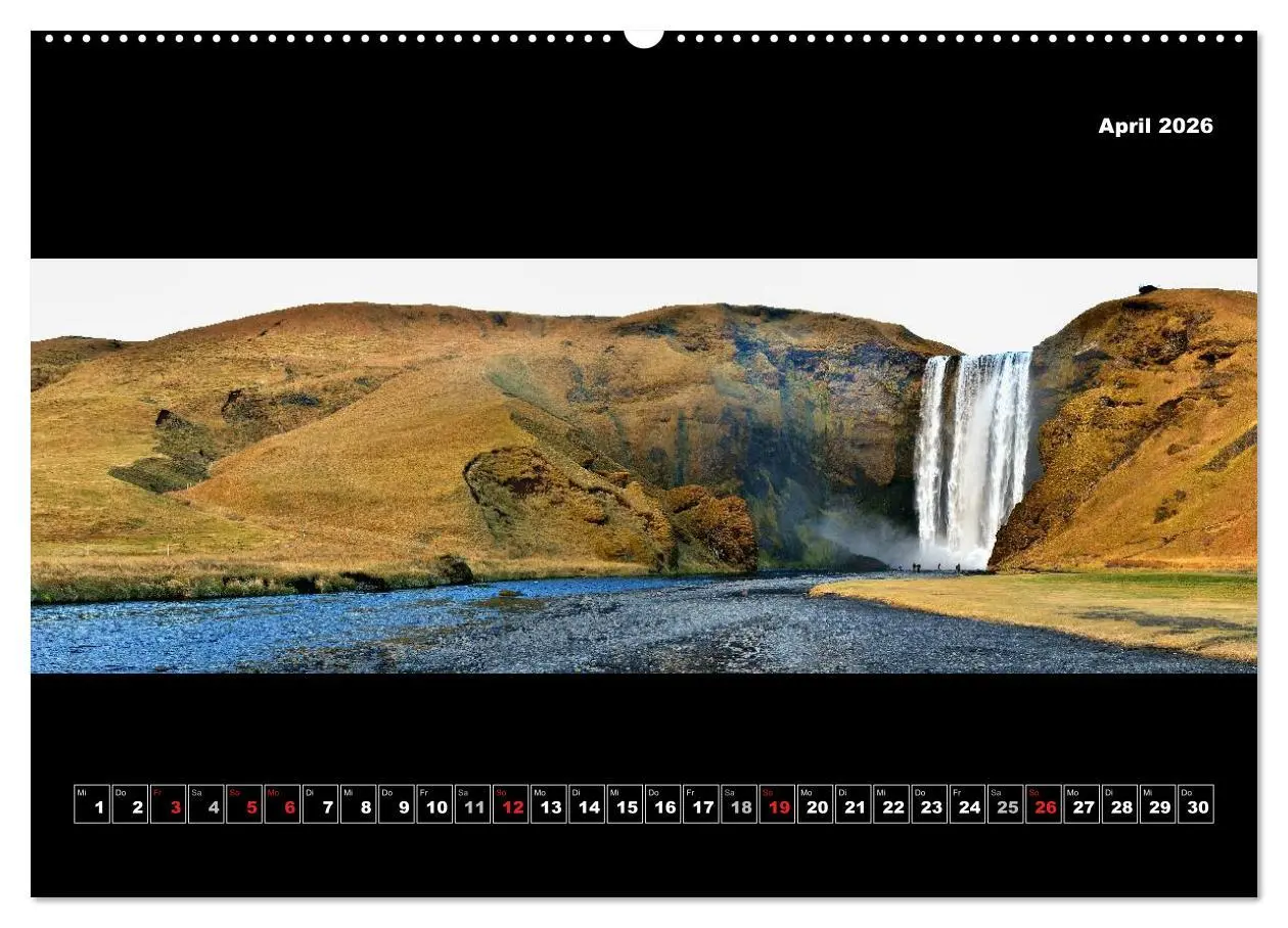 Bild: 9783516133646 | Island 2026 Landschaftspanoramen (hochwertiger Premium Wandkalender...