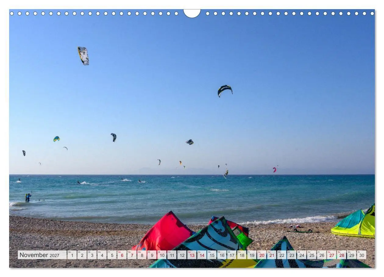 Bild: 9783569533646 | Faszination Kitesurfen (Wandkalender 2027 DIN A3 quer), CALVENDO...