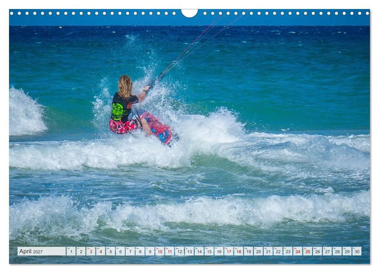 Bild: 9783569533646 | Faszination Kitesurfen (Wandkalender 2027 DIN A3 quer), CALVENDO...