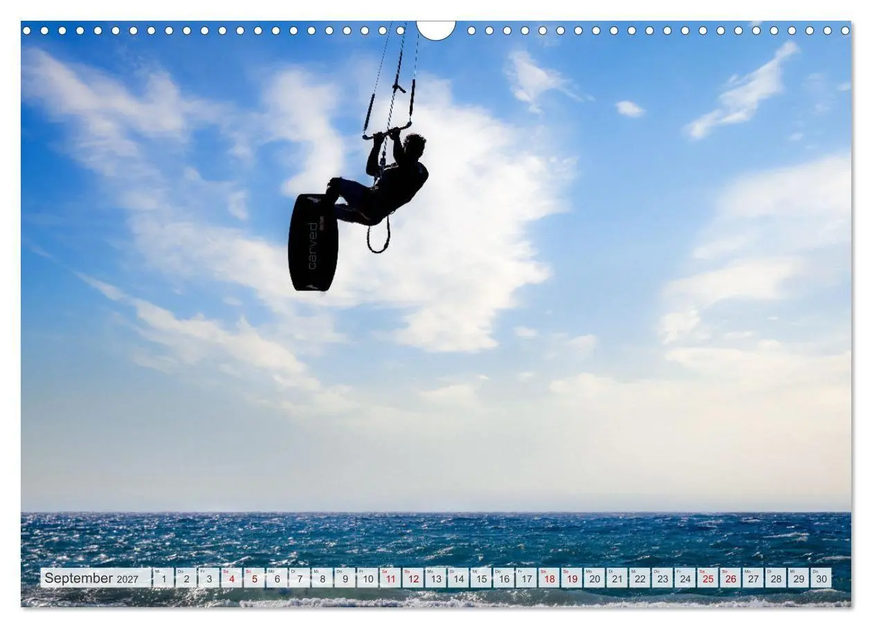 Bild: 9783569533646 | Faszination Kitesurfen (Wandkalender 2027 DIN A3 quer), CALVENDO...
