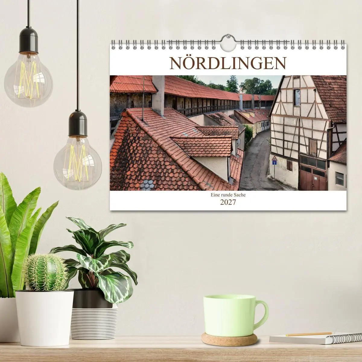Bild: 9783569843646 | Nördlingen - Eine runde Sache (Wandkalender 2027 DIN A4 quer),...