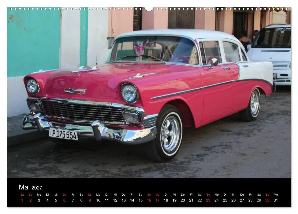 Bild: 9783594043646 | Oldtimerträume auf KUBA (hochwertiger Premium Wandkalender 2027 DIN...