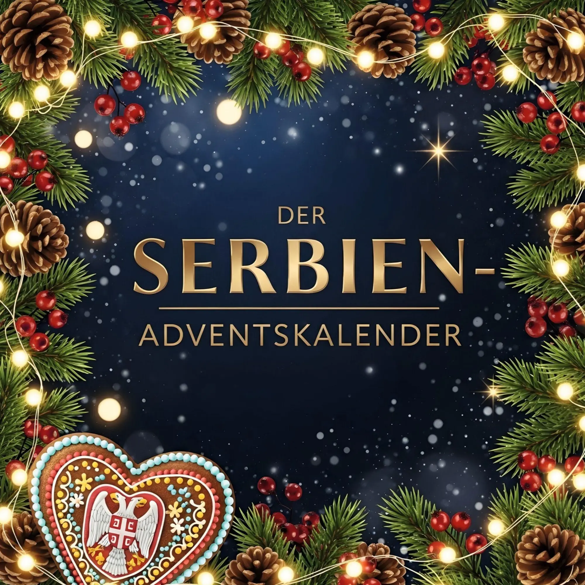 Cover: 9783695333646 | Der Serbien-Adventskalender | Lily Vogel | Taschenbuch | 100 S. | 2025