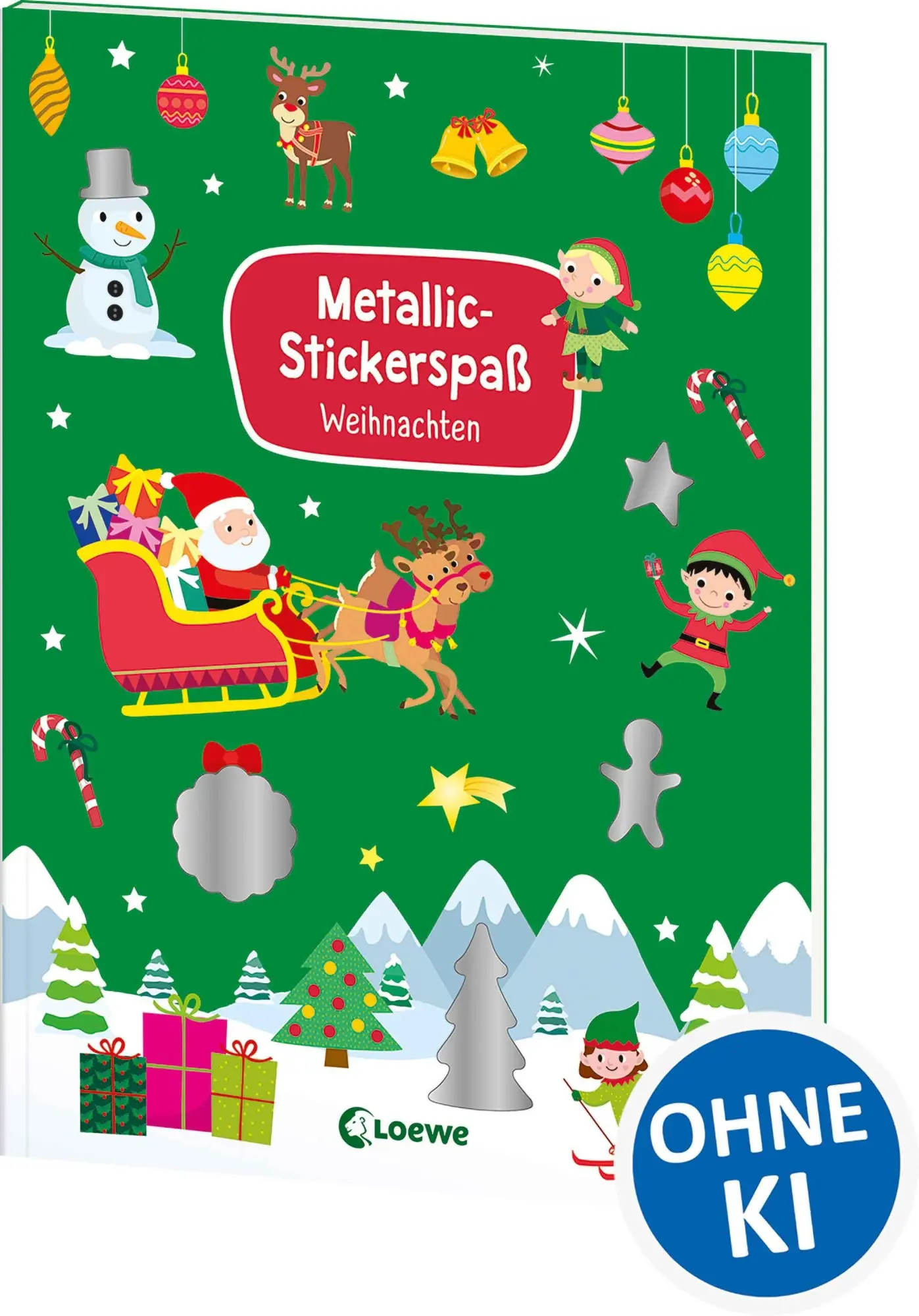 Cover: 9783743223646 | Metallic-Stickerspaß - Weihnachten | Svenja Pidde | Taschenbuch | 2026