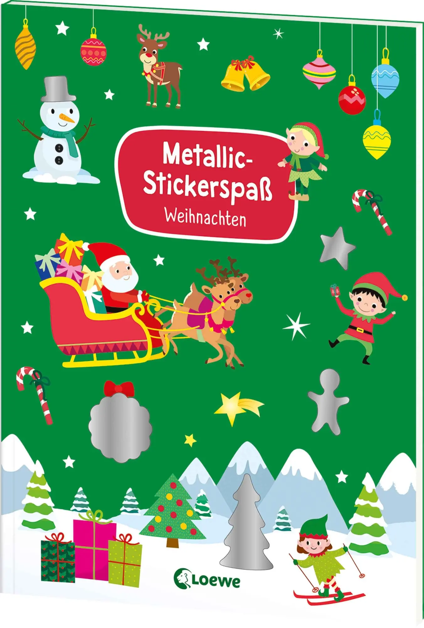 Bild: 9783743223646 | Metallic-Stickerspaß - Weihnachten | Svenja Pidde | Taschenbuch | 2026