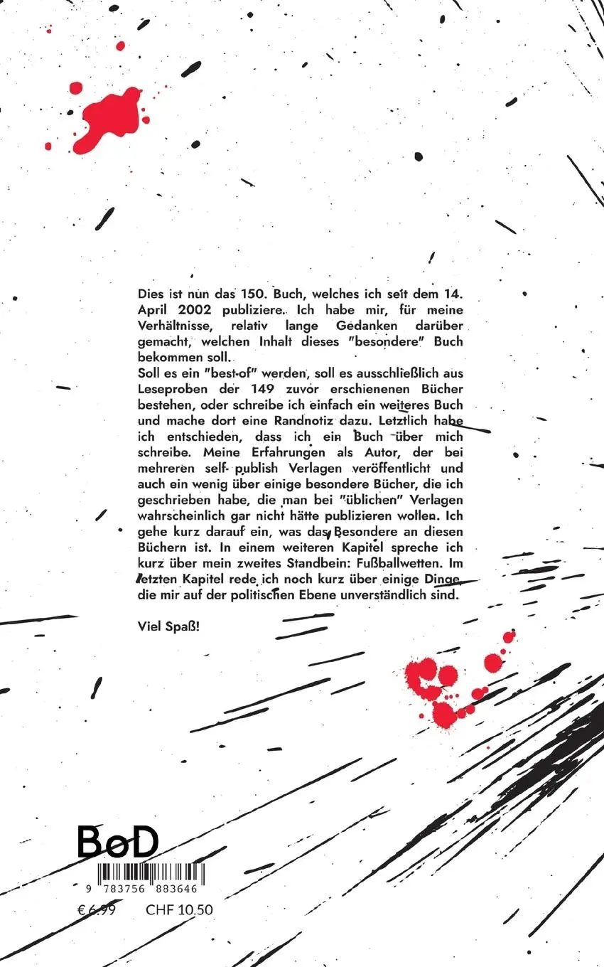 Rückseite: 9783756883646 | about me | das 150. buch | Paul Grün | Taschenbuch | 88 S. | Deutsch