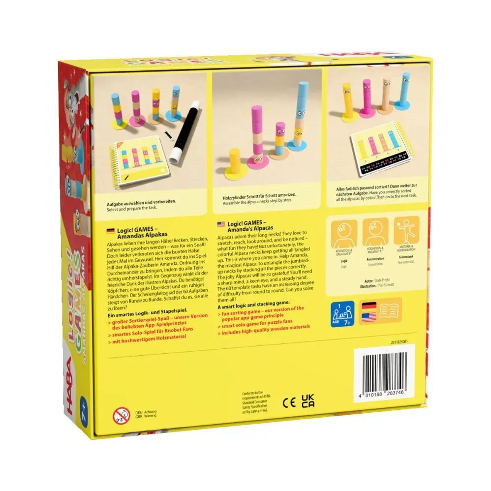Bild: 4010168283746 | Logic! GAMES Amandas Alpakas | Thade Precht | Spiel | 2011825001