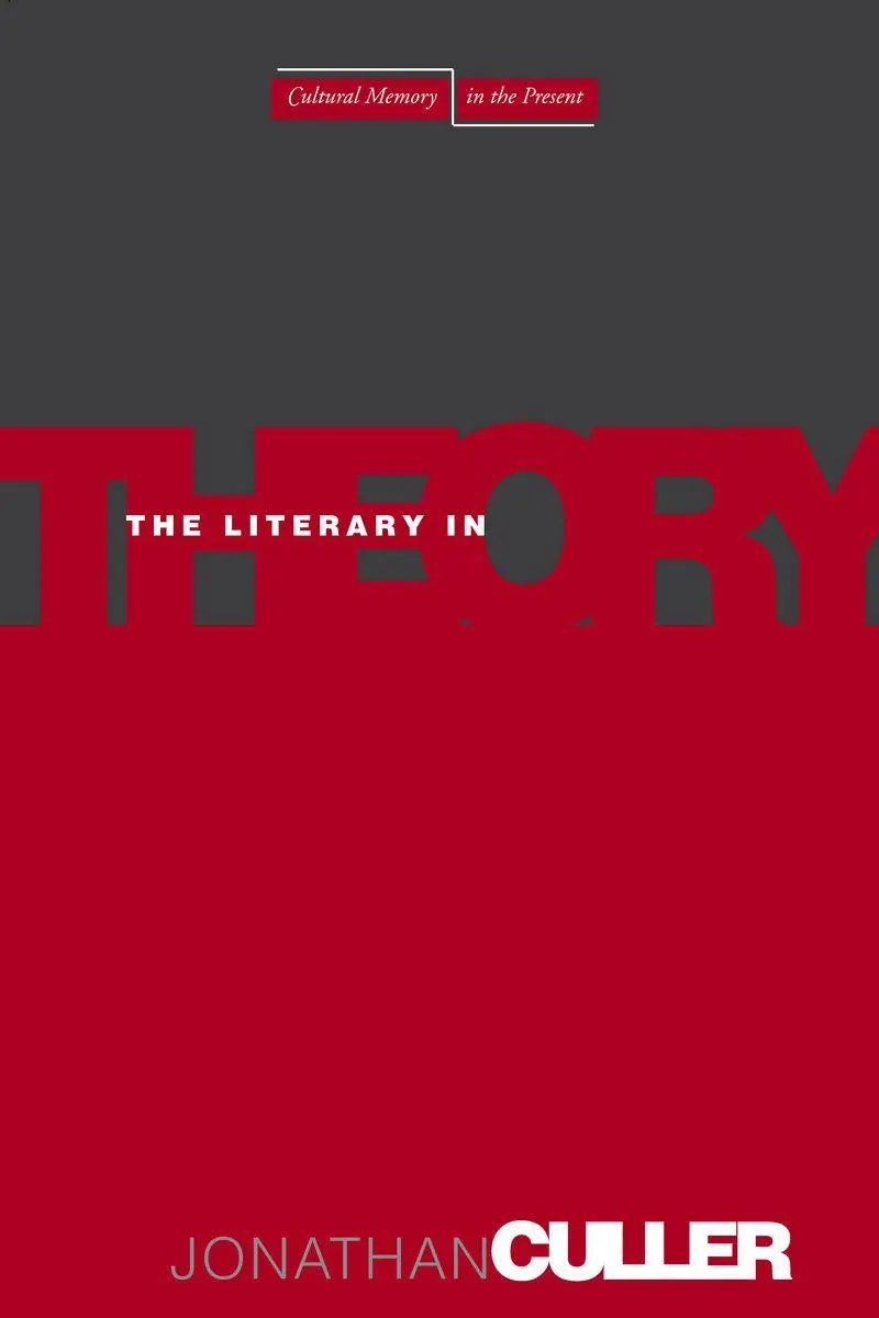 Cover: 9780804753746 | The Literary in Theory | Jonathan Culler | Taschenbuch | Englisch