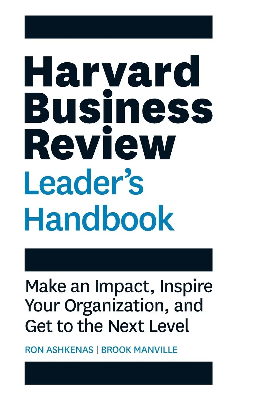 Cover: 9781633693746 | The Harvard Business Review Leader's Handbook | Ron Ashkenas (u. a.)