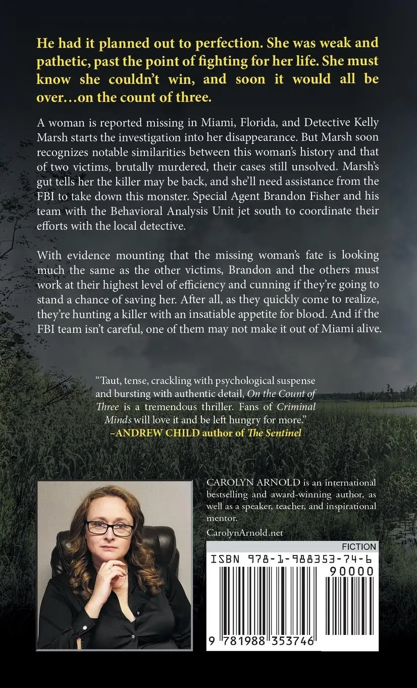 Rückseite: 9781988353746 | On the Count of Three | Carolyn Arnold | Taschenbuch | Englisch | 2018