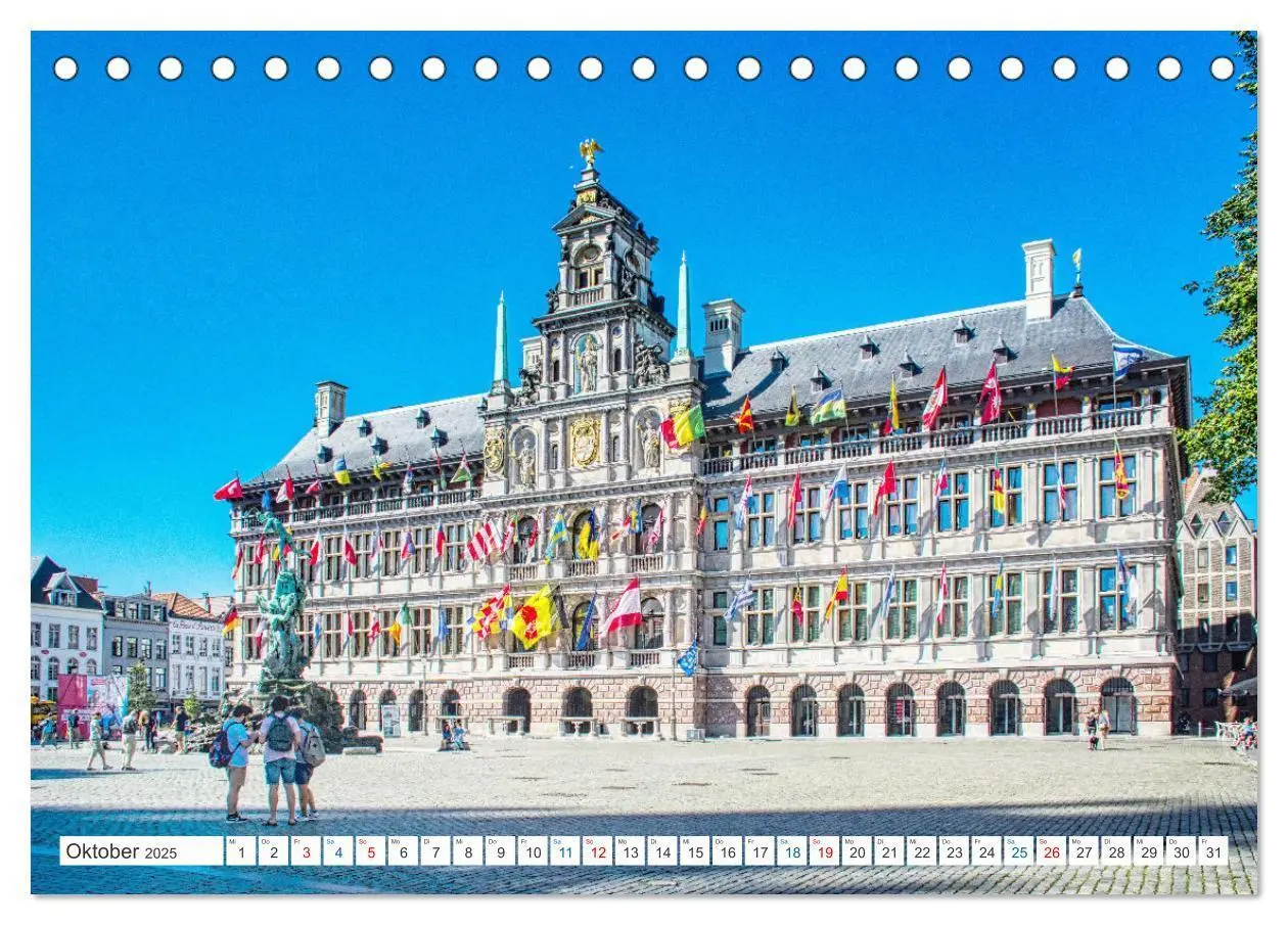 Bild: 9783383783746 | Antwerpen - sehen und erleben (Tischkalender 2025 DIN A5 quer),...