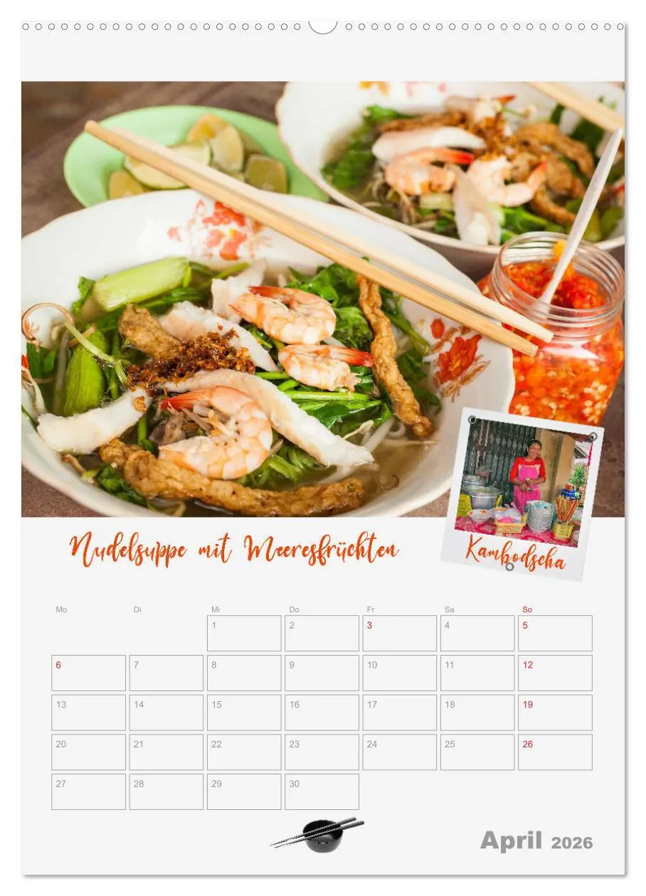 Bild: 9783516363746 | ASIA STREET FOOD - Der Küchenplaner (hochwertiger Premium...