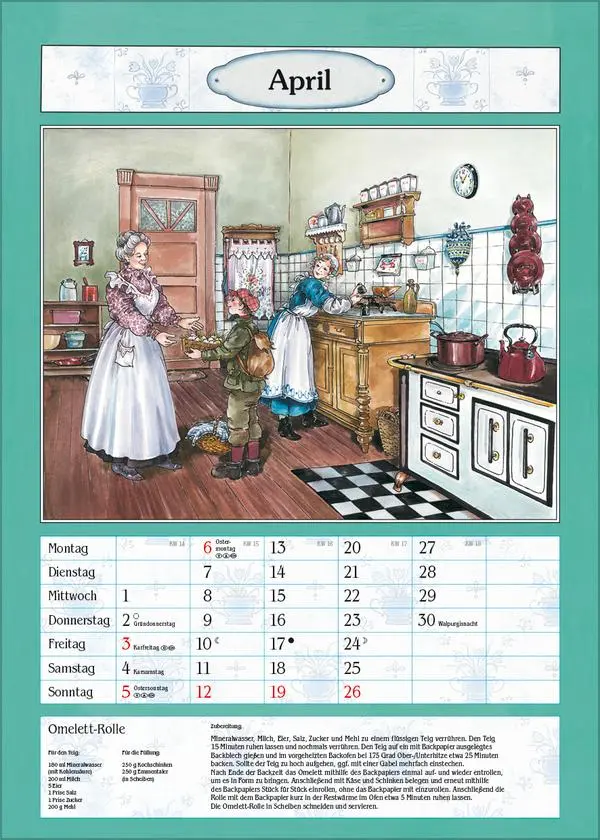 Bild: 9783731883746 | Aus Großmutters Küche 2026 | Verlag Korsch | Kalender | 13 S. | 2026