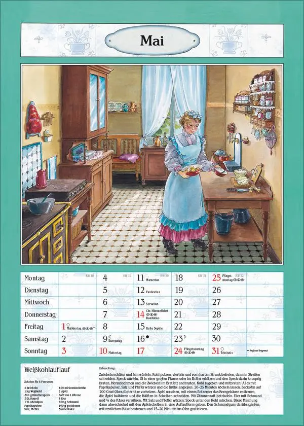 Bild: 9783731883746 | Aus Großmutters Küche 2026 | Verlag Korsch | Kalender | 13 S. | 2026