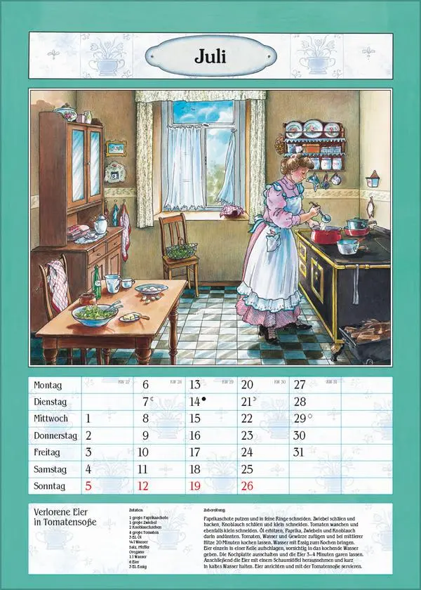 Bild: 9783731883746 | Aus Großmutters Küche 2026 | Verlag Korsch | Kalender | 13 S. | 2026