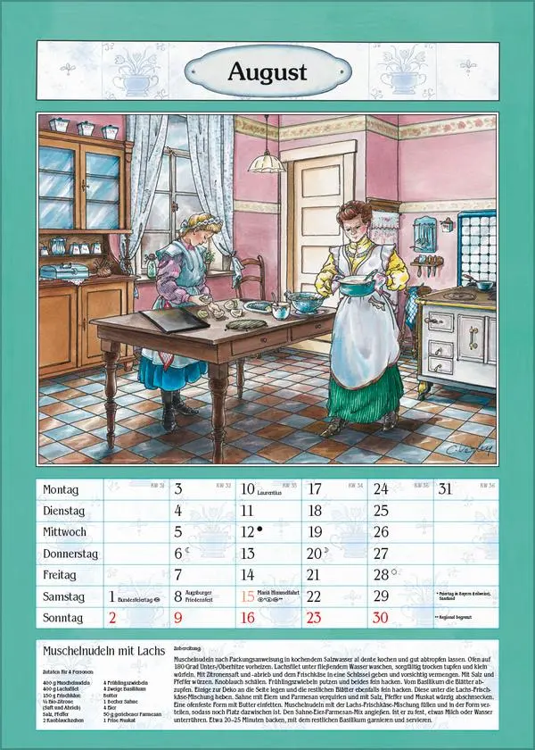 Bild: 9783731883746 | Aus Großmutters Küche 2026 | Verlag Korsch | Kalender | 13 S. | 2026