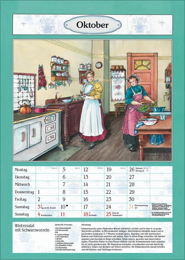 Bild: 9783731883746 | Aus Großmutters Küche 2026 | Verlag Korsch | Kalender | 13 S. | 2026