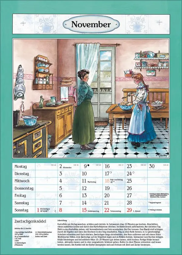 Bild: 9783731883746 | Aus Großmutters Küche 2026 | Verlag Korsch | Kalender | 13 S. | 2026