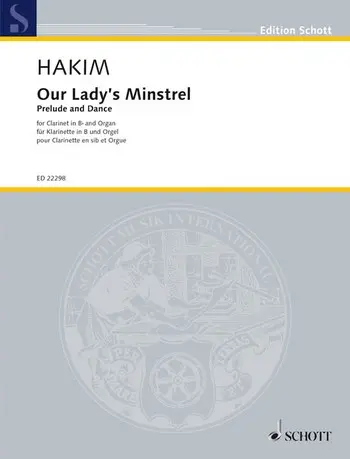 Cover: 9790001203746 | Our Lady's Minstrel | Prelude and Dance | Naji Hakim | Buch
