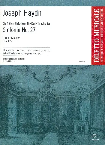 Sinfonie G-Dur Nr.27 Hob.I:27 für Orchester Stimmenset