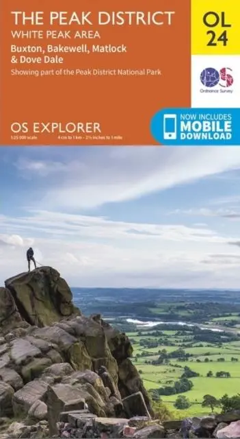 Cover: 9780319263846 | The Peak District | White Peak Area | (Land-)Karte | Karte/Landkarte