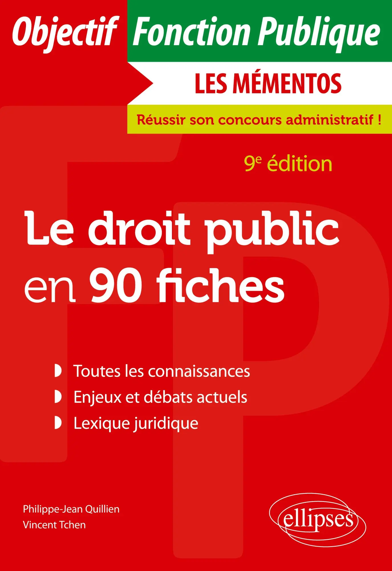 Cover: 9782340063846 | Le droit public en 90 fiches | Philippe-Jean Quillien (u. a.) | Buch