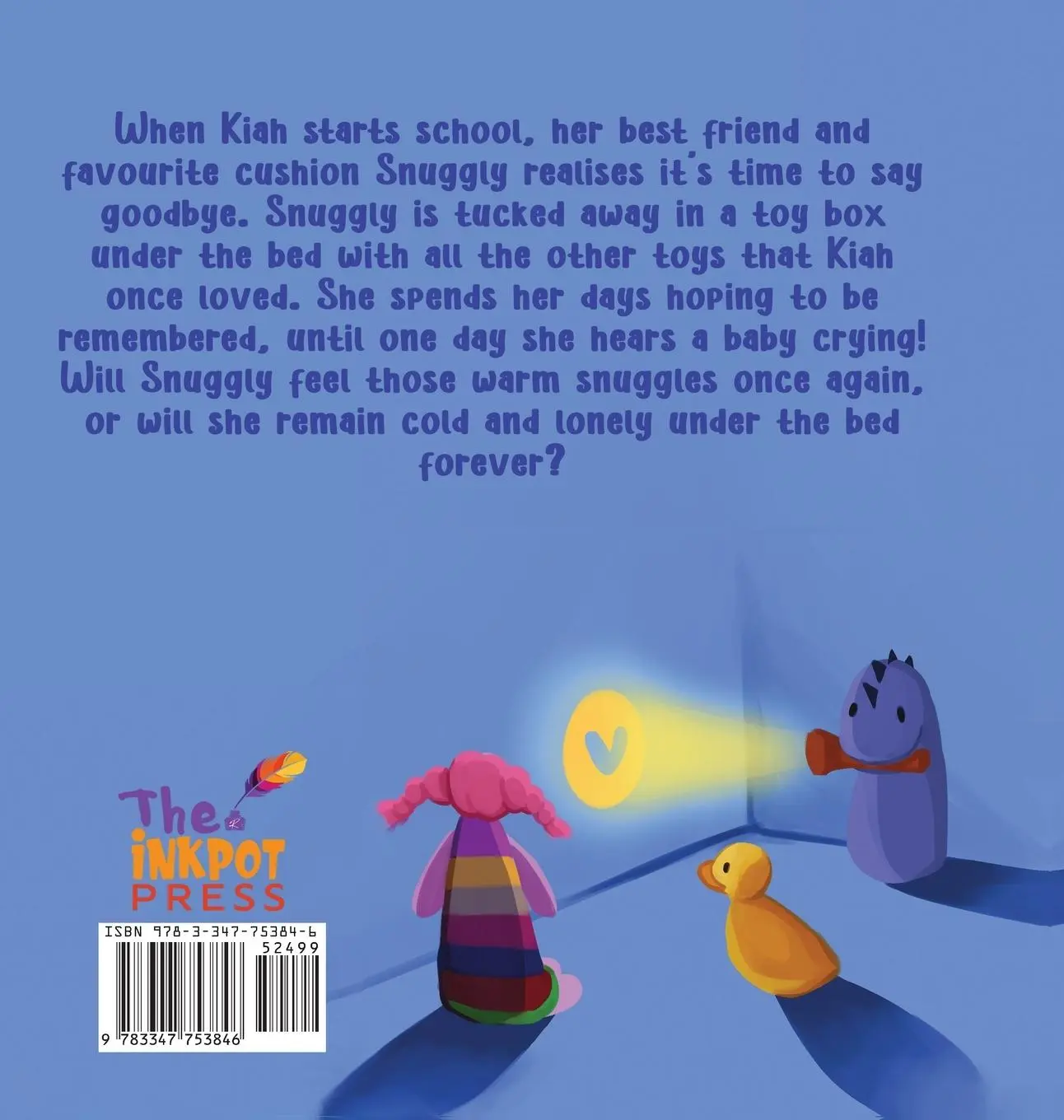 Rückseite: 9783347753846 | Snuggly | A book about sibling love and recycling of old toys | Buch