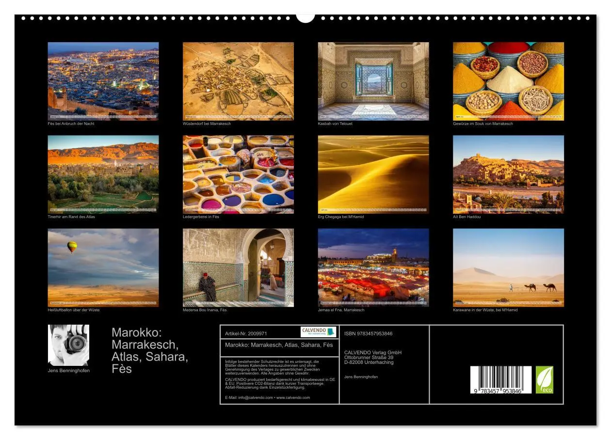 Bild: 9783457953846 | Marokko: Marrakesch, Atlas, Sahara, Fès (hochwertiger Premium...