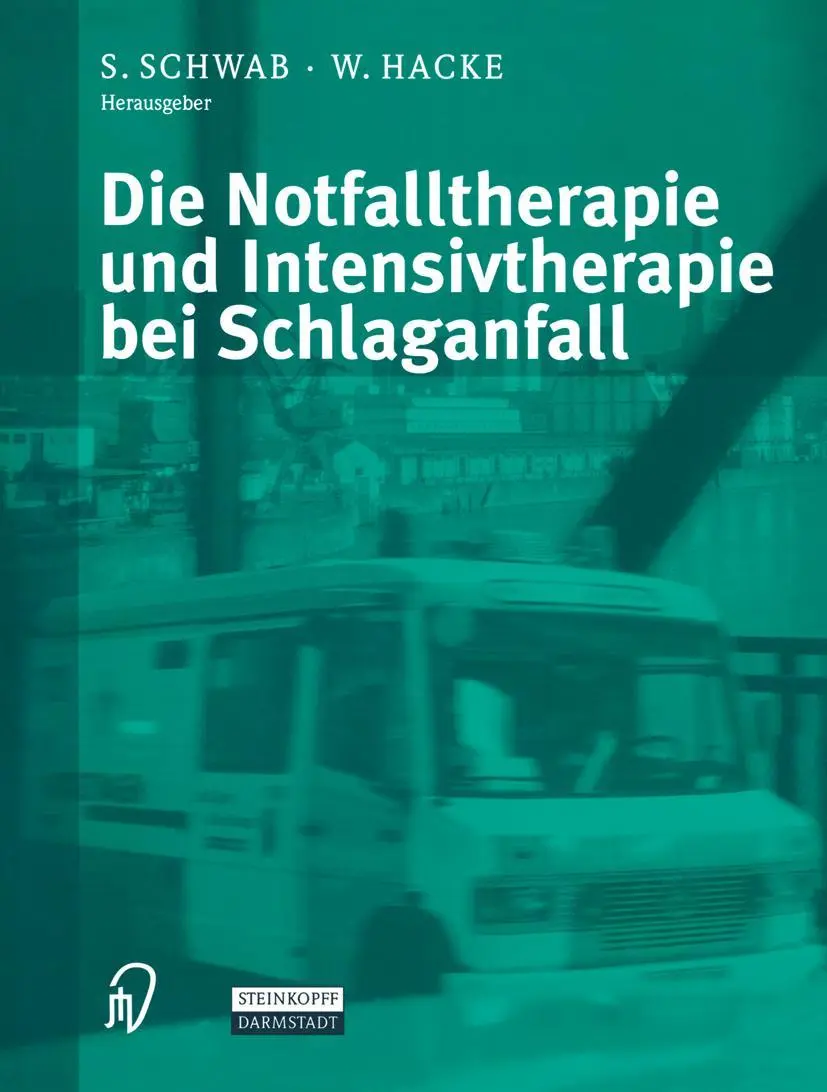 Cover: 9783798513846 | Die Notfalltherapie und Intensivtherapie bei Schlaganfall | Buch | iv