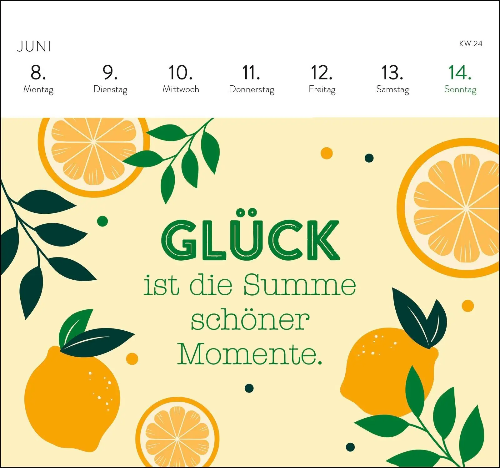 Bild: 4036442013946 | Postkartenkalender 2026: Jeden Tag ein Stück vom Glück | Julia Buck