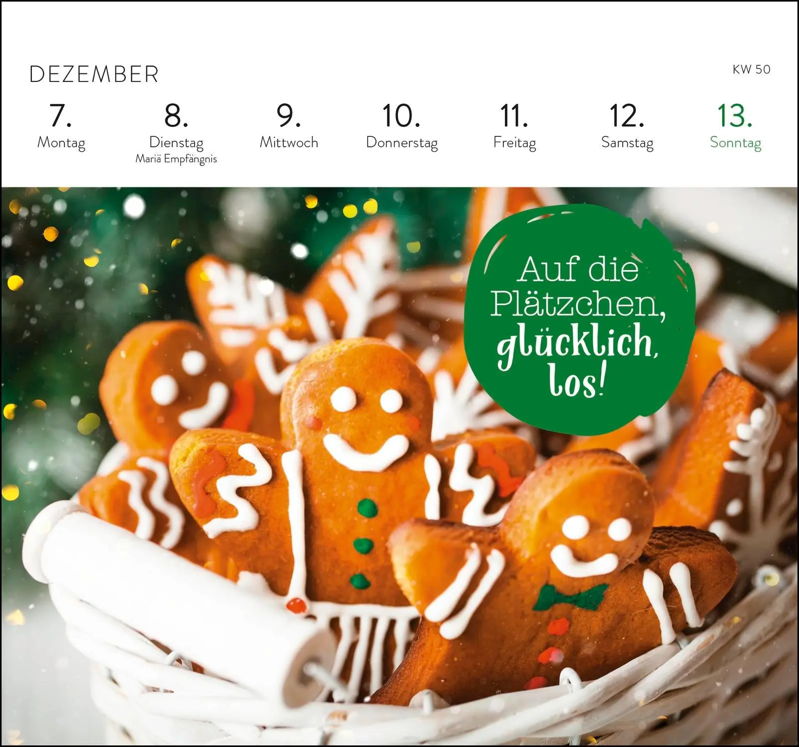 Bild: 4036442013946 | Postkartenkalender 2026: Jeden Tag ein Stück vom Glück | Julia Buck