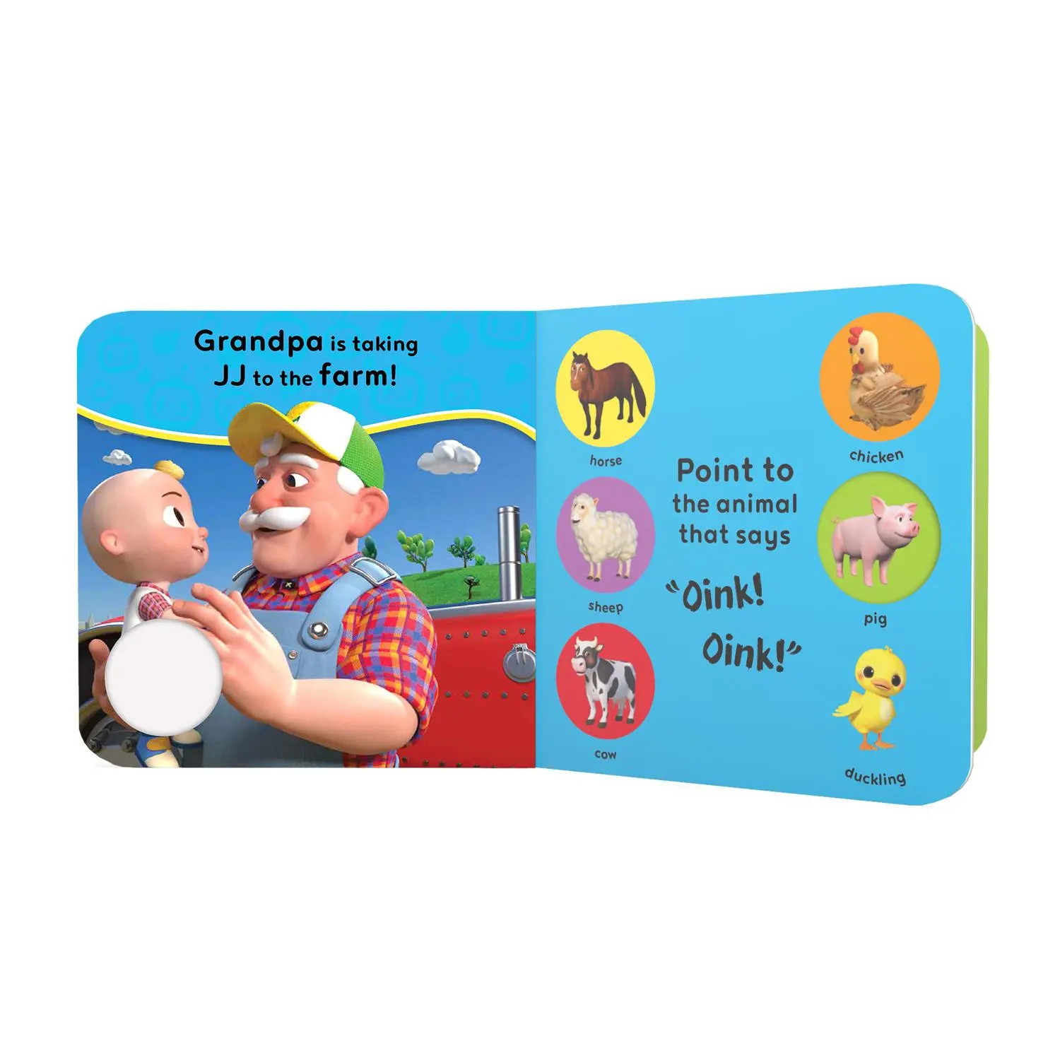 Bild: 9780008533946 | Cocomelon: Old MacDonald's Farm: A peep-through book | Cocomelon