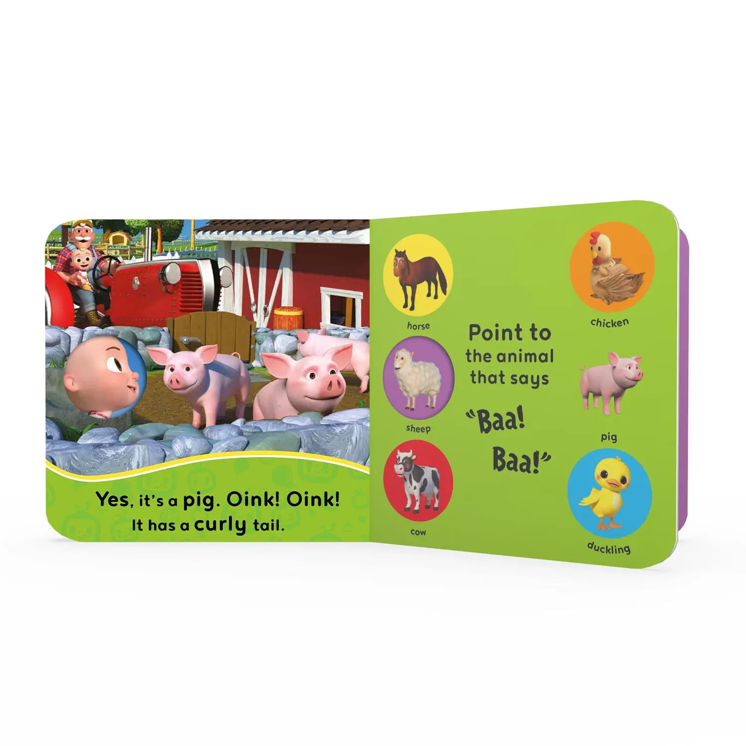 Bild: 9780008533946 | Cocomelon: Old MacDonald's Farm: A peep-through book | Cocomelon