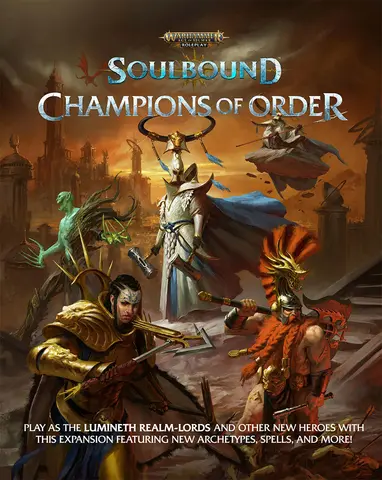 Cover: 9780857443946 | Warhammer Age of Sigmar Soulbound Champions of Order | englisch