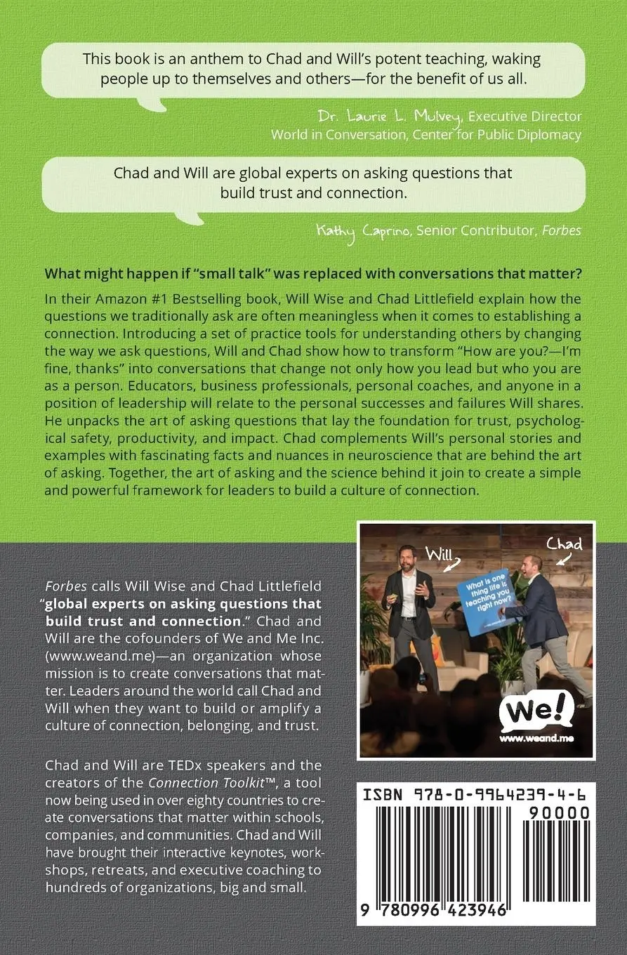 Rückseite: 9780996423946 | Ask Powerful Questions | Create Conversations That Matter | Buch | We!
