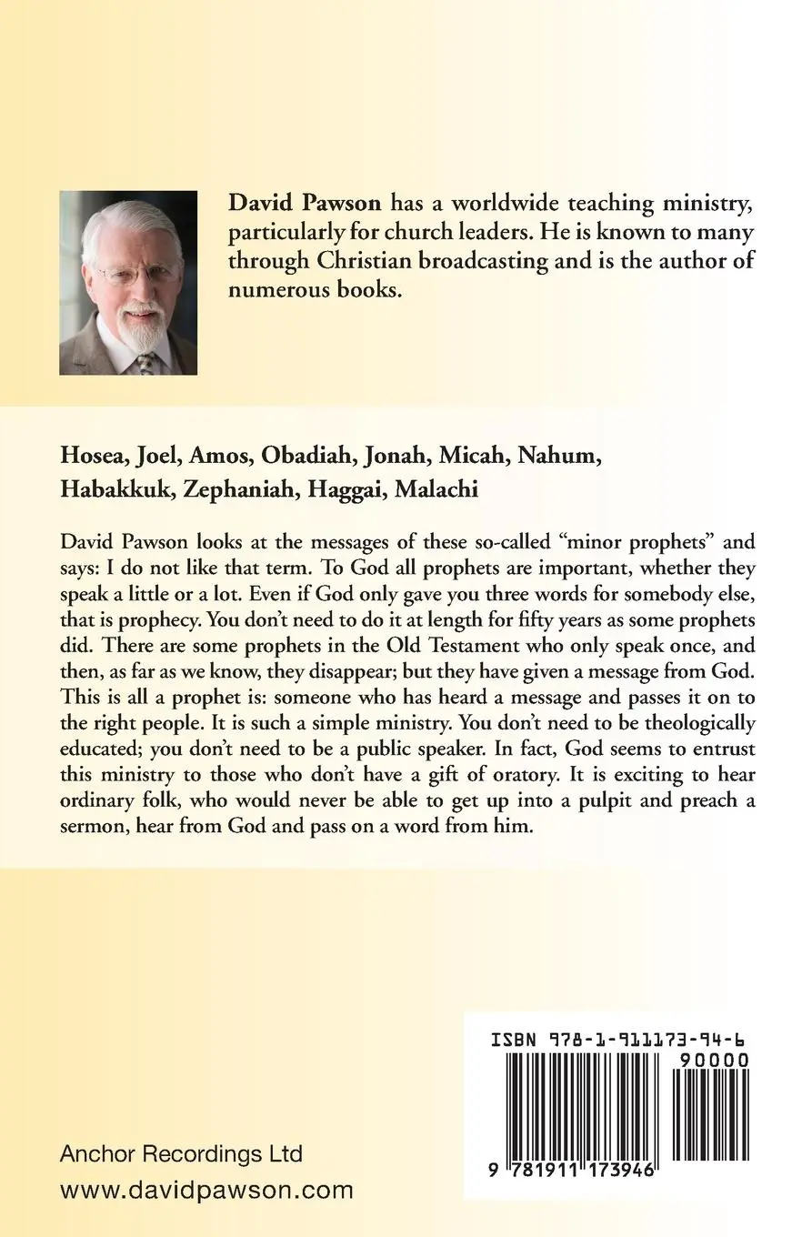 Rückseite: 9781911173946 | A Commentary on The Minor Prophets | David Pawson | Taschenbuch | 2019