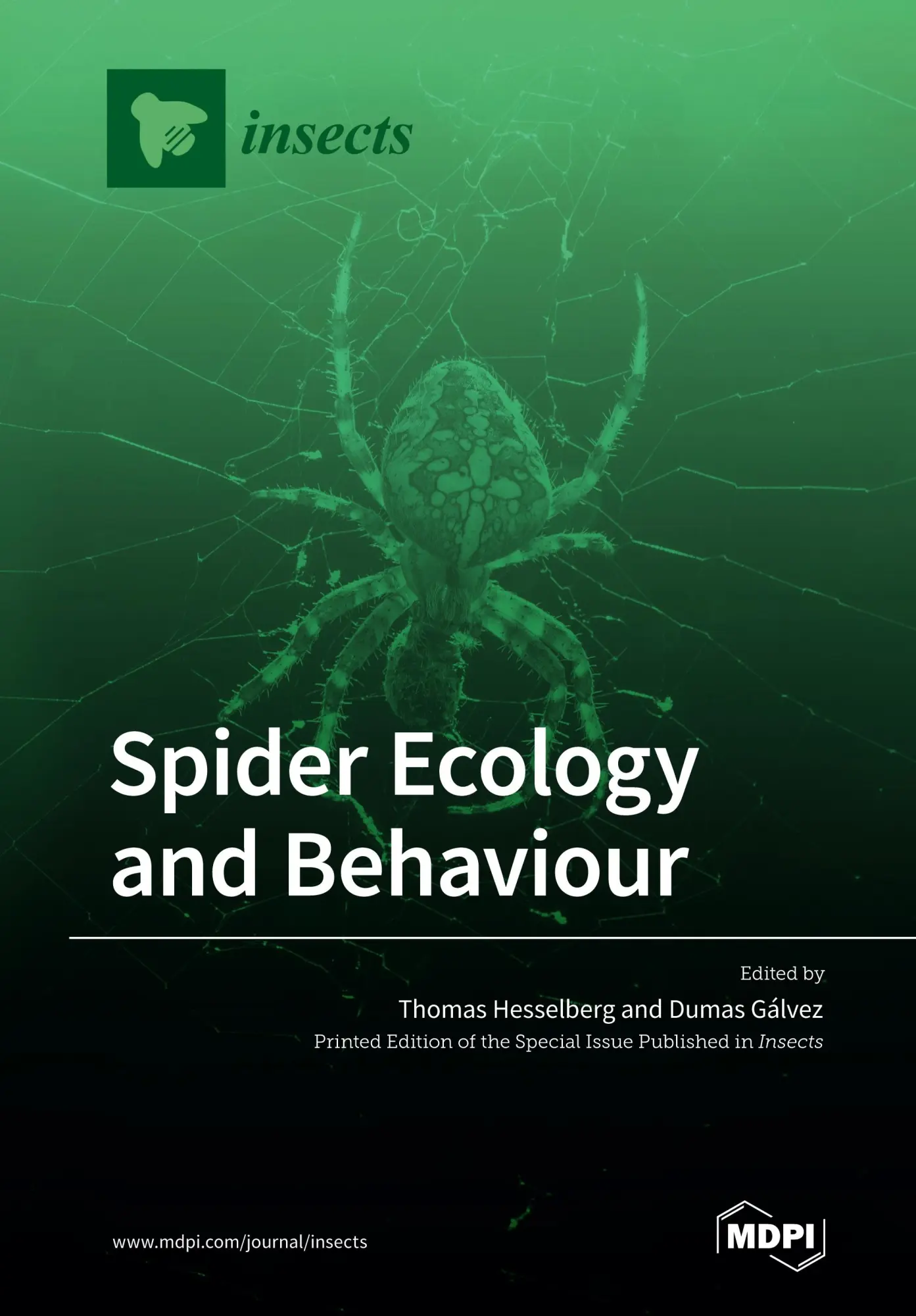 Cover: 9783036573946 | Spider Ecology and Behaviour | Buch | Englisch | 2023 | MDPI AG