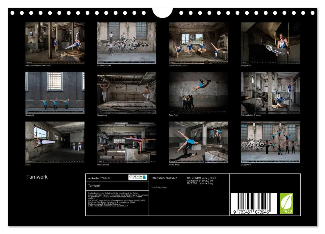 Bild: 9783457873946 | Turnwerk (Wandkalender 2026 DIN A4 quer), CALVENDO Monatskalender