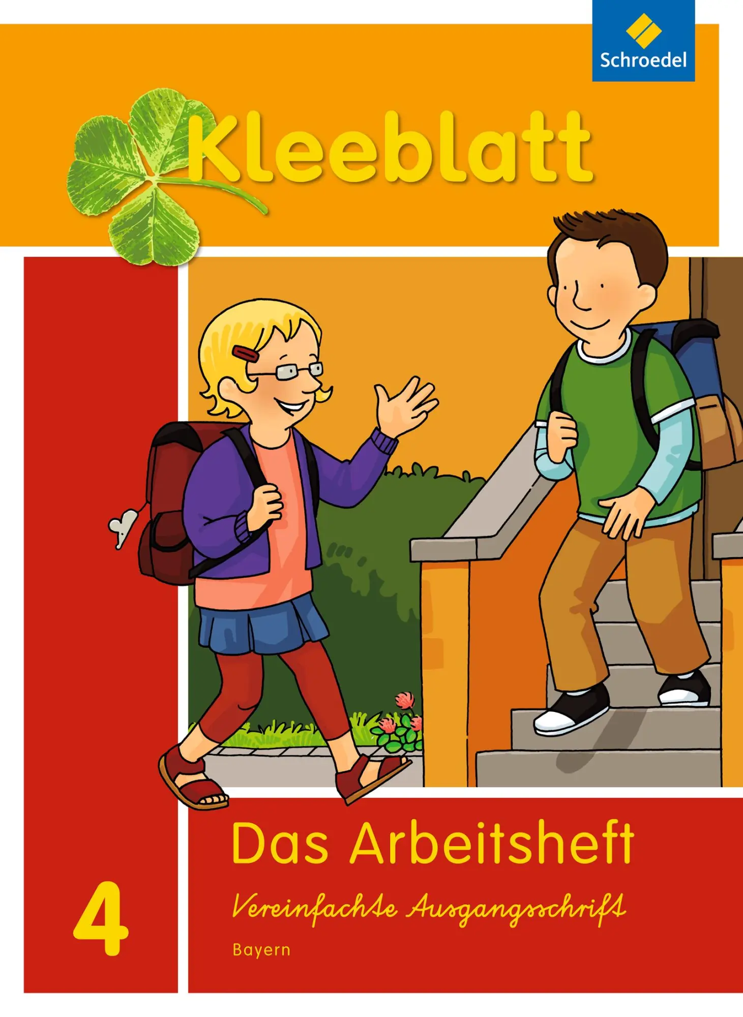 Cover: 9783507433946 | Kleeblatt. Das Sprachbuch 4. Arbeitsheft. Bayern | Ausgabe 2014 | Bork