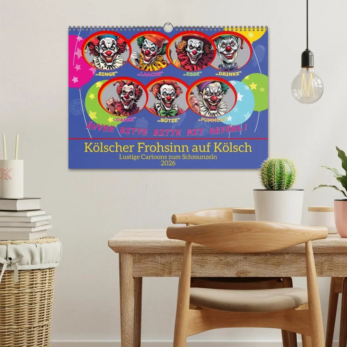 Bild: 9783516653946 | Kölscher Frohsinn auf Kölsch (Wandkalender 2026 DIN A3 quer),...