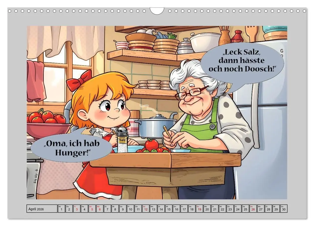 Bild: 9783516653946 | Kölscher Frohsinn auf Kölsch (Wandkalender 2026 DIN A3 quer),...