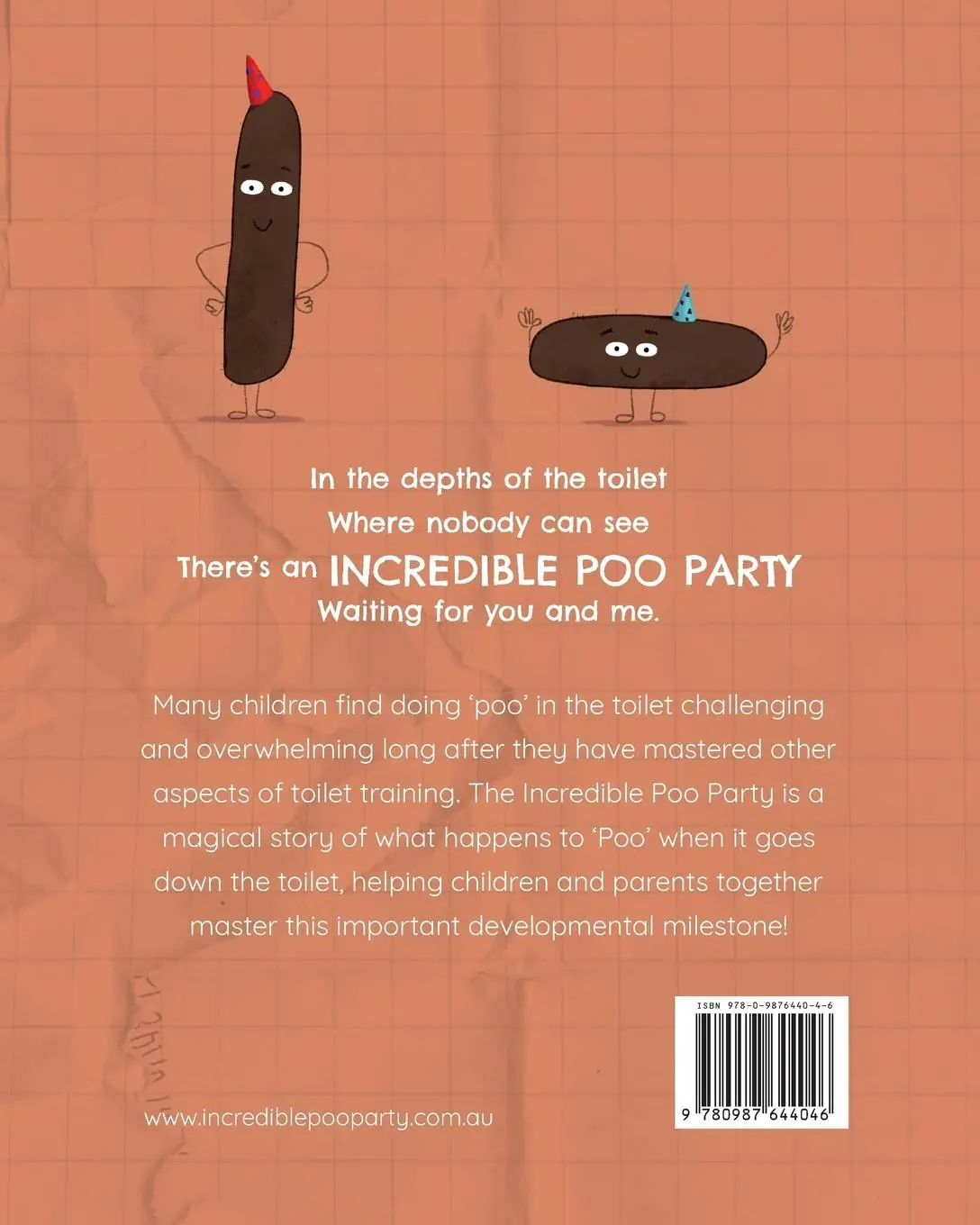 Rückseite: 9780987644046 | The Incredible Poo Party | Zoe Panto | Taschenbuch | Englisch | 2019