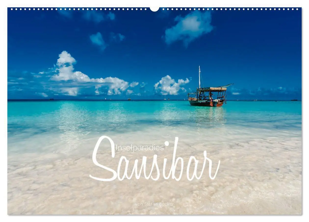 Cover: 9783435364046 | Inselparadies Sansibar (Wandkalender 2025 DIN A2 quer), CALVENDO...